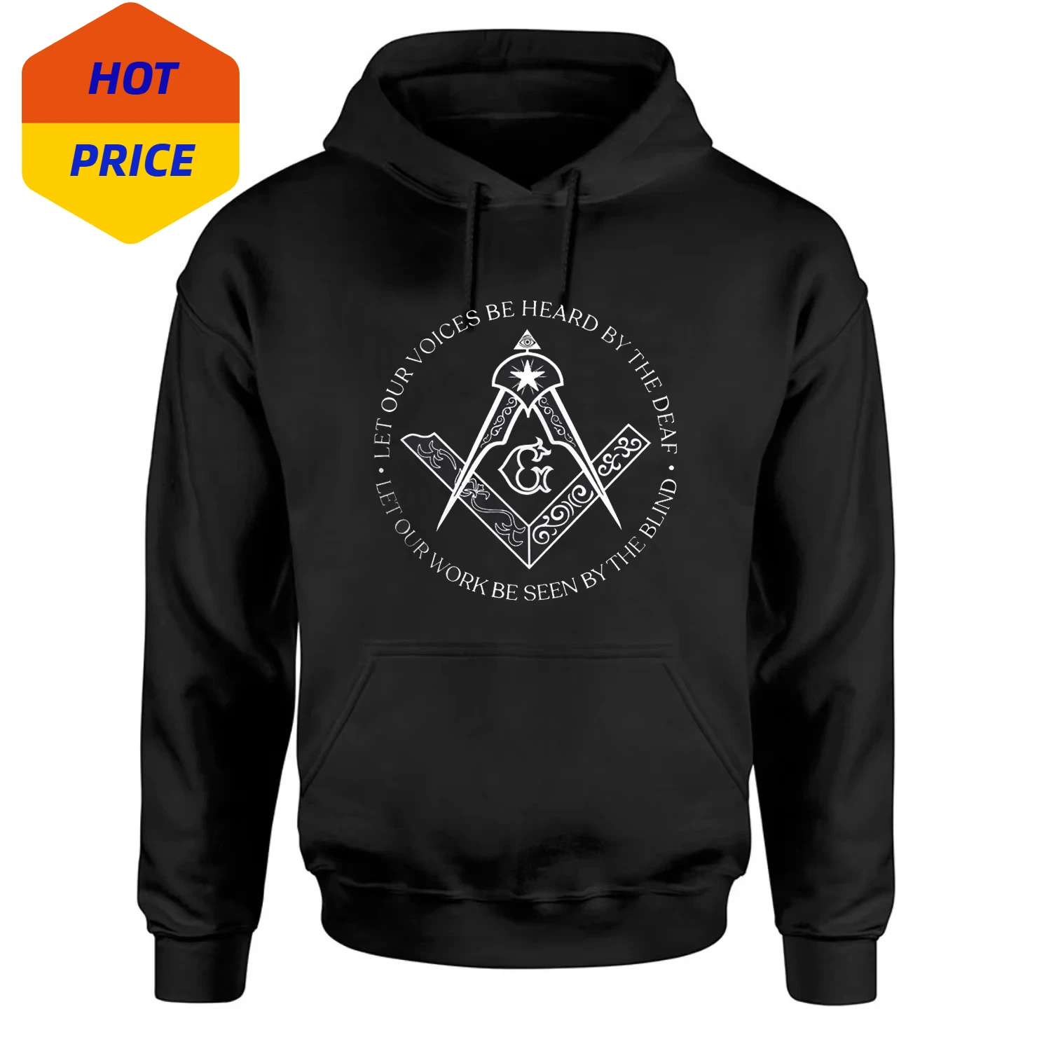 Masonic Sacred Work Inscriptions Symbol Freemason Pullover Hoodie 100% Cotton Comfortable Casual Mens Sweatshirts Streetwear 
Masonic Sacred Work Inscriptions Symbol Freemason Pullover Hoodie 100% Cotton Comfortable Casual Mens Sweatshirts Streetwear