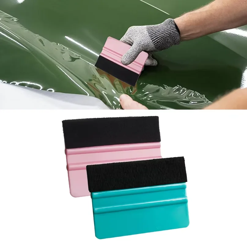 Felt Edge Squeegee Window Tinting Tool Car Vinyl Wrap Scraper Plastic Spatula Scratch Free Film DIY Squeegee Wallpaper Smoothing
Felt Edge Squeegee Window Tinting Tool Car Vinyl Wrap Scraper Plastic Spatula Scratch Free Film DIY Squeegee Wallpaper Smoothing