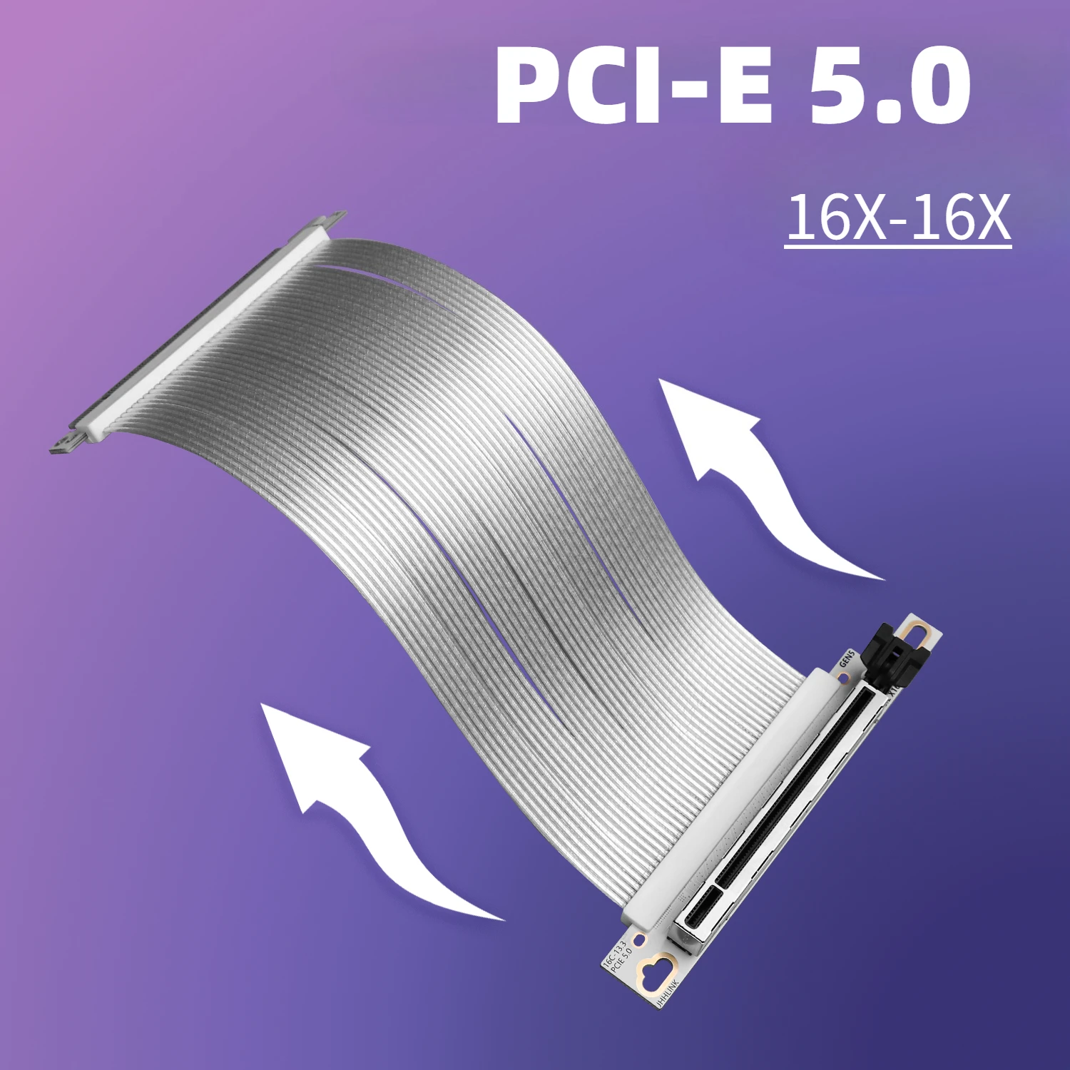 Brand New White 10-50CM PCIE 5.0 16X Riser Cable PCI Express 5.0 Graphics Card Extender Flexible Gen5 High Speed 90° GPU Adapter
Brand New White 10-50CM PCIE 5.0 16X Riser Cable PCI Express 5.0 Graphics Card Extender Flexible Gen5 High Speed 90° GPU Adapter