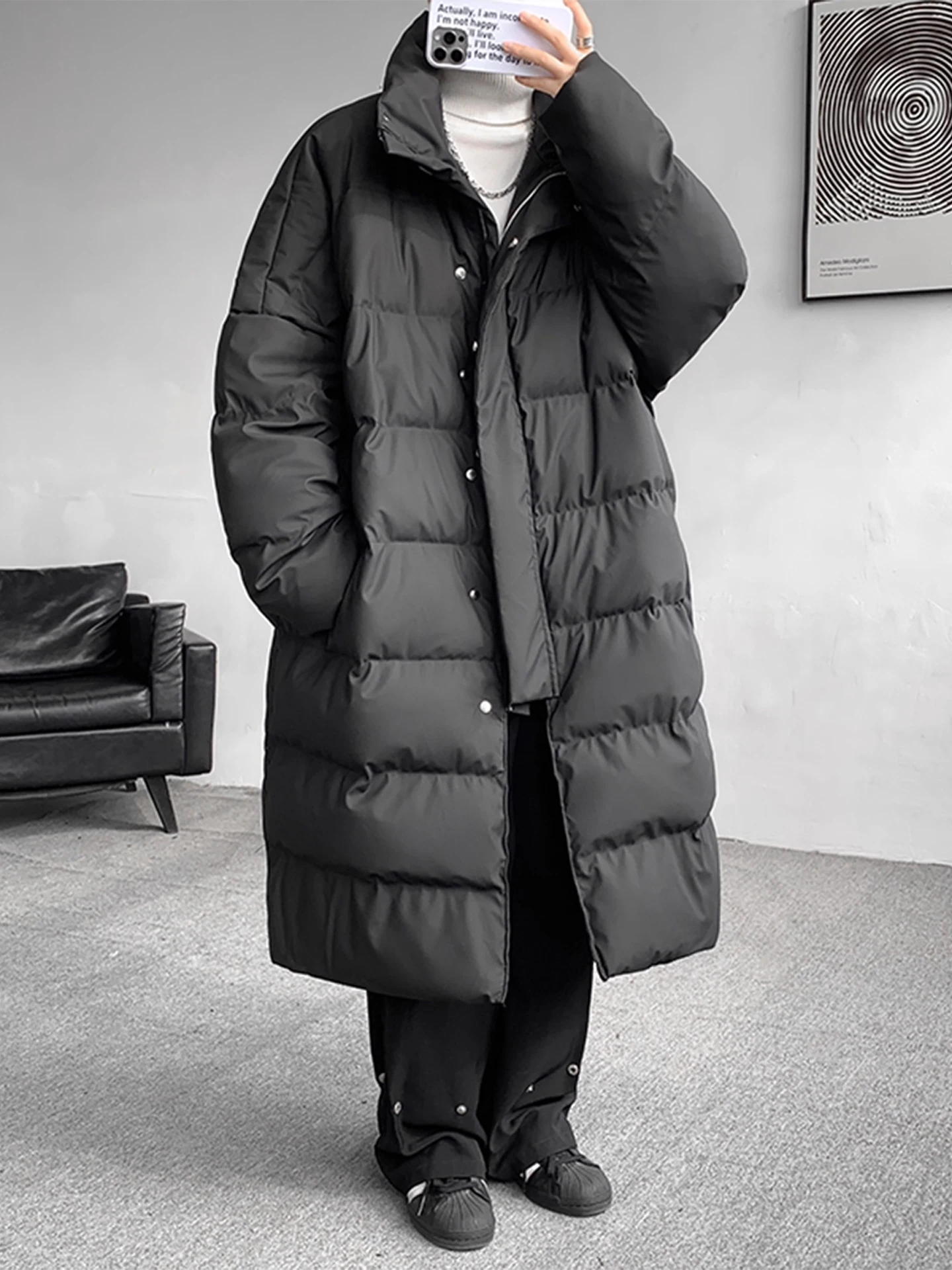 Cleanfit Men's Thiened Long Cotton Jaet Stand Collar Winter Outerwear Warm Versatile Loose Fit Youthful Sle Straight Hem
Cleanfit Men's Thiened Long Cotton Jaet Stand Collar Winter Outerwear Warm Versatile Loose Fit Youthful Sle Straight Hem