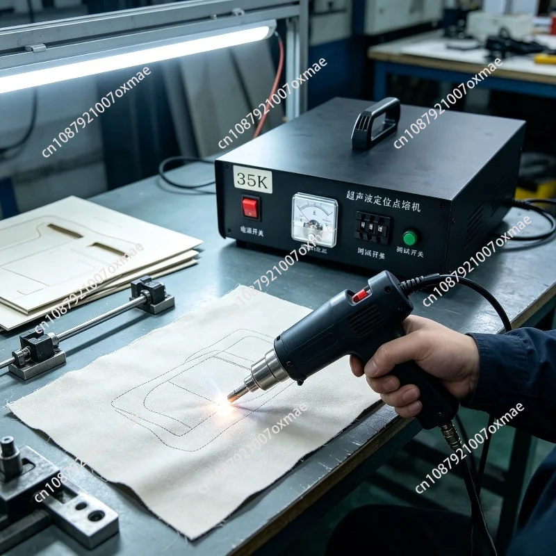 35K Handheld Ultrasonic Spot Welder, Portable Plastic Welding Machine for Car Interior Modification and Garment Positioning
35K Handheld Ultrasonic Spot Welder, Portable Plastic Welding Machine for Car Interior Modification and Garment Positioning