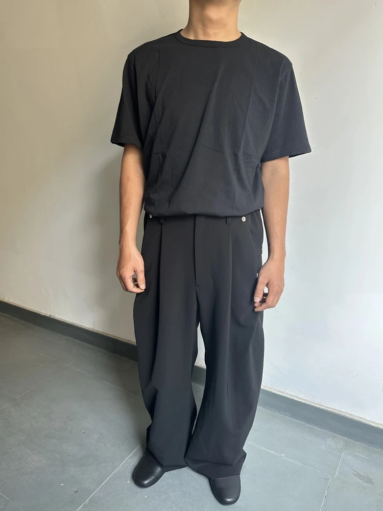 Conz Sle Casual Straight Leg Cotton Pants Men's Slimming Drapey West Pants Versatile Quali Youthful Energy Pure Color
Conz Sle Casual Straight Leg Cotton Pants Men's Slimming Drapey West Pants Versatile Quali Youthful Energy Pure Color