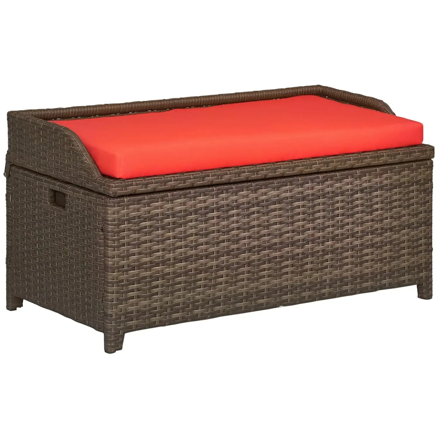 34 Gallon Outdoor Wicker Storage Bench Deck Box, PE Rattan Patio Furniture Pool Storage Bin Container with Interior Waterproof C
34 Gallon Outdoor Wicker Storage Bench Deck Box, PE Rattan Patio Furniture Pool Storage Bin Container with Interior Waterproof C