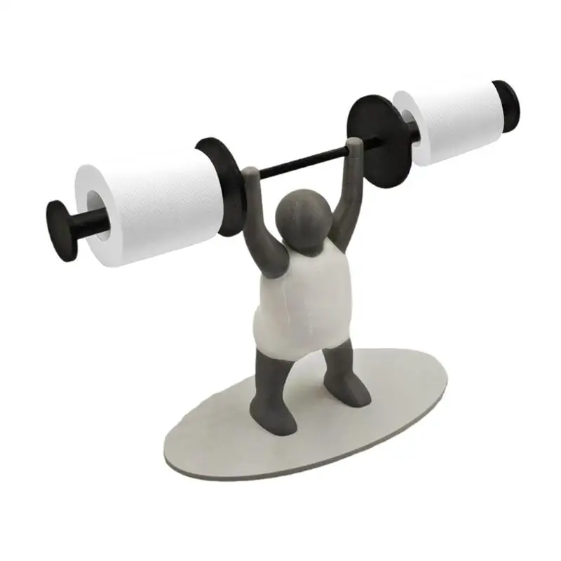 Weightlifting Figure Paper Towel Holder 3D Printing Decorative Bathroom Toilet Paper Stand Creative Tissue Roll Rack For Bedroom
Weightlifting Figure Paper Towel Holder 3D Printing Decorative Bathroom Toilet Paper Stand Creative Tissue Roll Rack For Bedroom