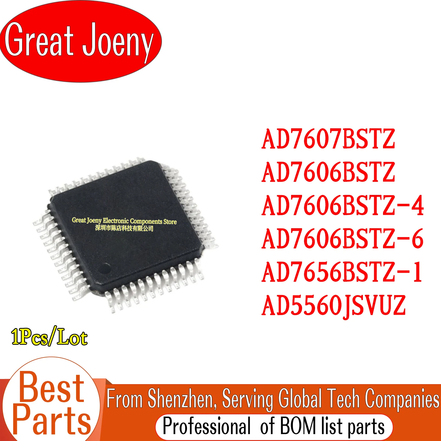 AD1939 AD7607 AD7606 AD7656 AD5560 AD1939YSTZ AD7607BSTZ AD7606BSTZ AD7606BSTZ-4 AD7606BSTZ-6 AD7656BSTZ-1 AD5560JSVUZ Chipset
AD1939 AD7607 AD7606 AD7656 AD5560 AD1939YSTZ AD7607BSTZ AD7606BSTZ AD7606BSTZ-4 AD7606BSTZ-6 AD7656BSTZ-1 AD5560JSVUZ Chipset