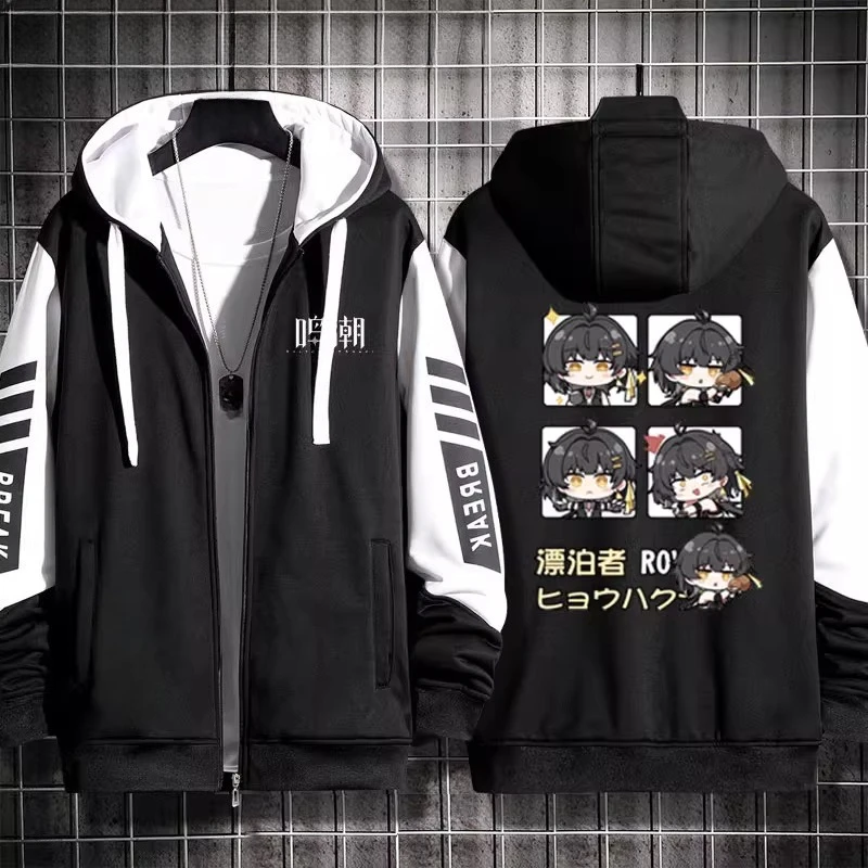 Hot Game Wuthering Waves 3D Print Zip Up Women/Men Hoodie Sweatshirt Danjin Rover Jiyan Cosplay Zipper Hooded Jacket Outerwear
Hot Game Wuthering Waves 3D Print Zip Up Women/Men Hoodie Sweatshirt Danjin Rover Jiyan Cosplay Zipper Hooded Jacket Outerwear