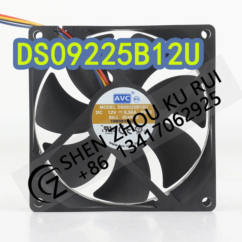 Вентилятор охлаждения AVC DS09225B12U 12В 0.56А AC EC 9225 9 см с контролем температуры, 4-проводной, высокопроизводительный, для корпуса 92x92x25 мм
Вентилятор охлаждения AVC DS09225B12U 12В 0.56А AC EC 9225 9 см с контролем температуры, 4-проводной, высокопроизводительный, для корпуса 92x92x25 мм