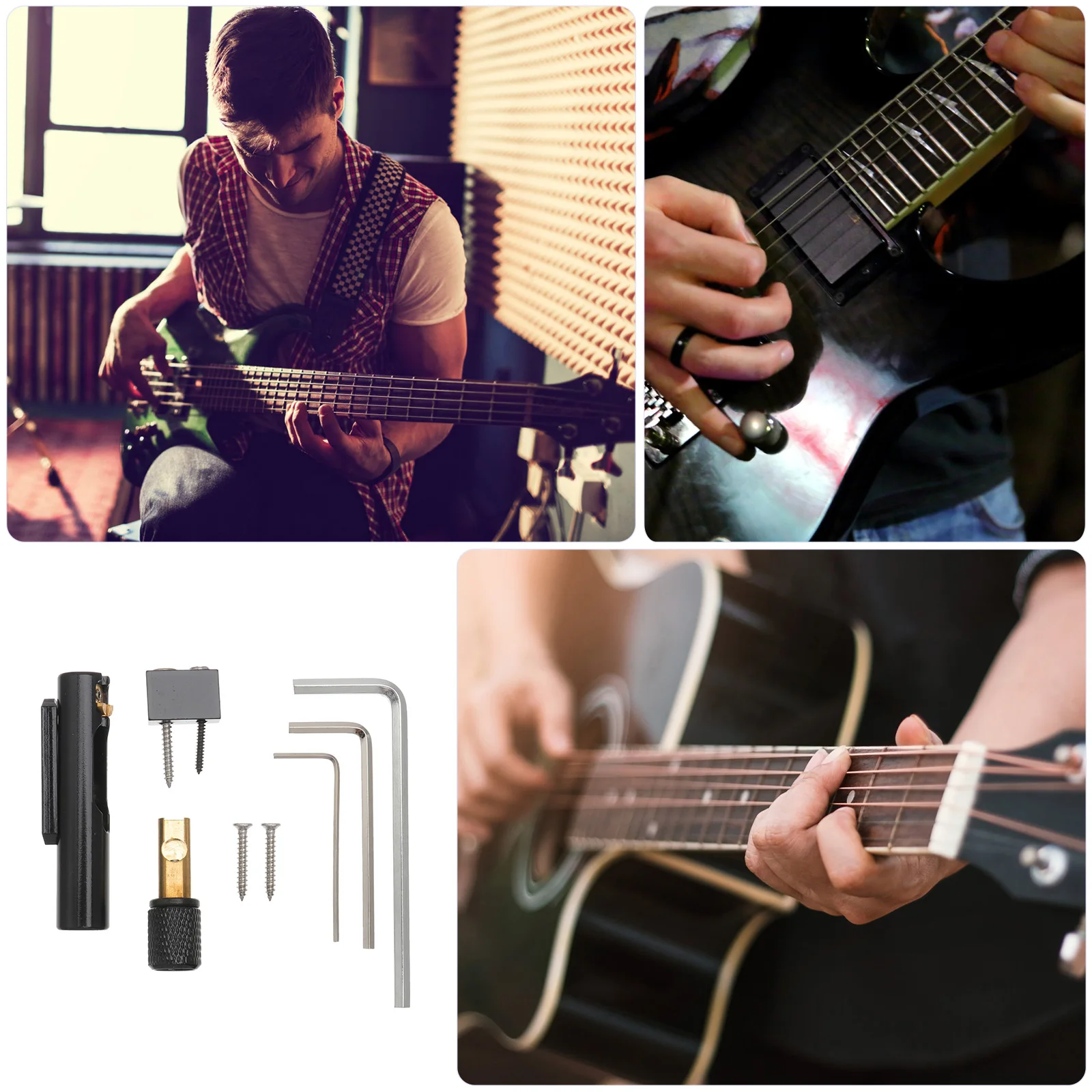 5 Strings Bridge Pin Puller Headless Bass Guitar Accessories Single Musical Instrument Black
5 Strings Bridge Pin Puller Headless Bass Guitar Accessories Single Musical Instrument Black