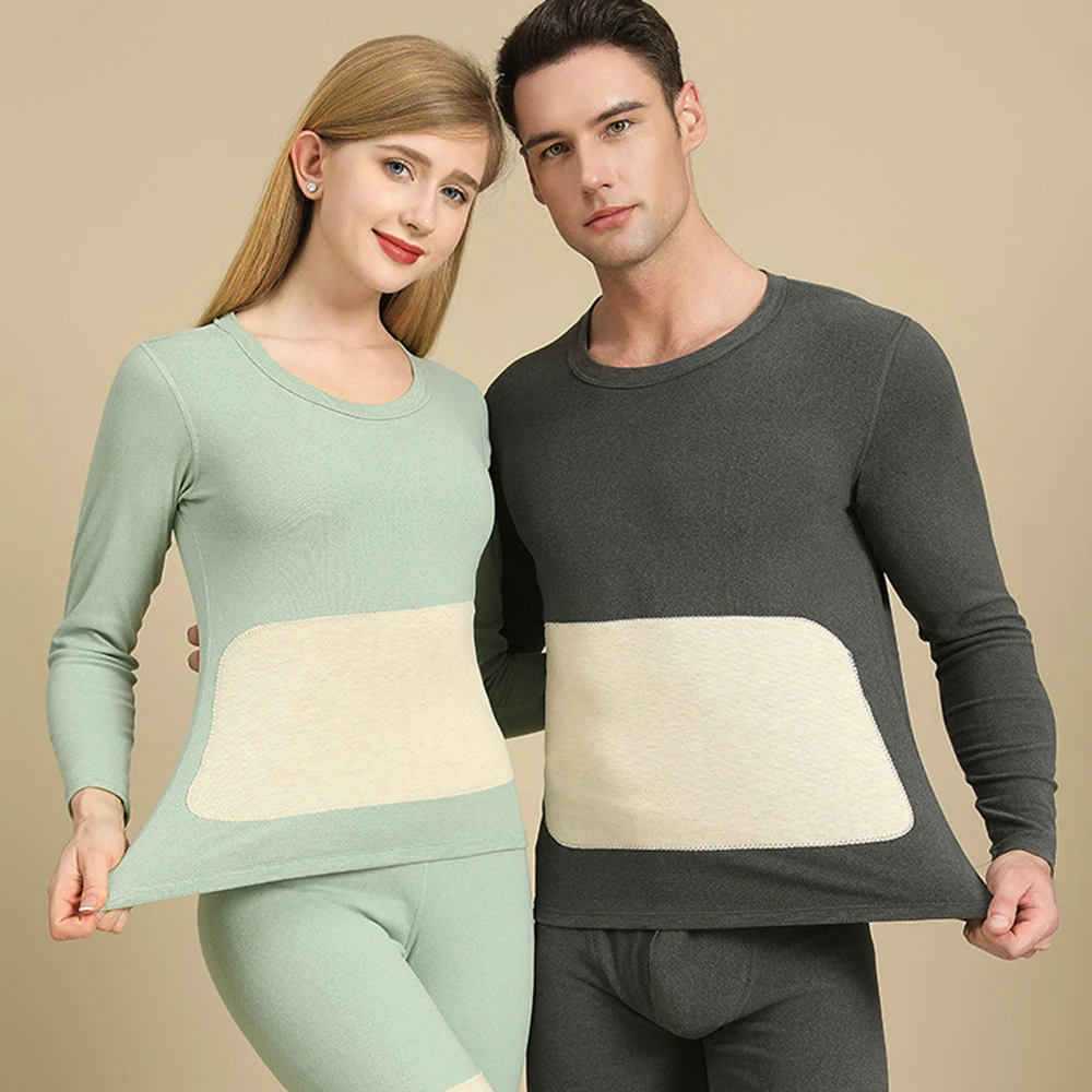 Thermal underwear Winter Warm Tops Cashmere Silk Patch Velvet thermal clothing for Women Pajama sets Men Women's underwear set
Thermal underwear Winter Warm Tops Cashmere Silk Patch Velvet thermal clothing for Women Pajama sets Men Women's underwear set