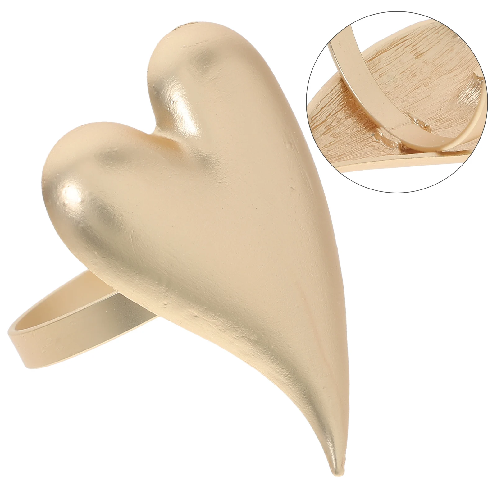 4pcs Heart Shaped Napkin Rings Gold Metal Valentine's Day Christmas Thanksgiving Party Dining Table Decor Easy Clean
4pcs Heart Shaped Napkin Rings Gold Metal Valentine's Day Christmas Thanksgiving Party Dining Table Decor Easy Clean