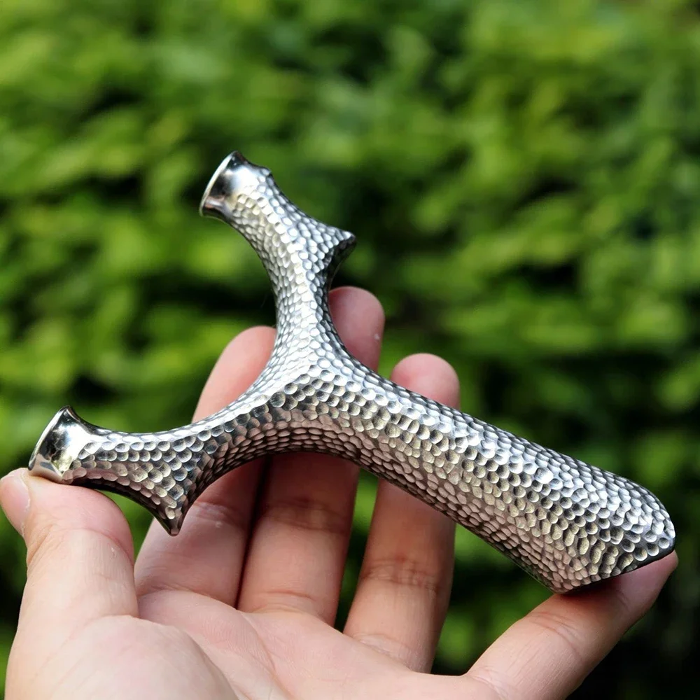 630 Super-hard Stainless Steel Hammered Slingshot Competition-specific High-power Metal Slingshot For Outdoor Hunting Shooting
630 Super-hard Stainless Steel Hammered Slingshot Competition-specific High-power Metal Slingshot For Outdoor Hunting Shooting