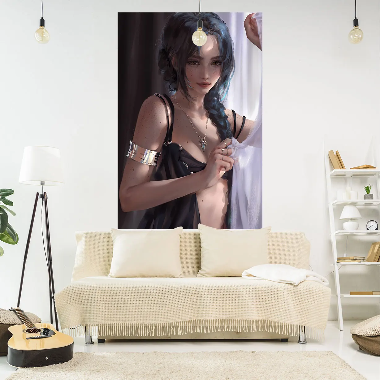 QdDeco Anime Girls Hanging Tapestries Sexy Sofa Blanket Background Cloth Aesthetic Dorm Or Bedroom Decorations
QdDeco Anime Girls Hanging Tapestries Sexy Sofa Blanket Background Cloth Aesthetic Dorm Or Bedroom Decorations