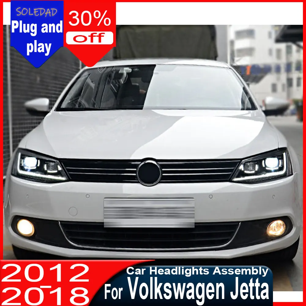 For Volkswagen Sagitar Jetta 2012-2018 Retrofit Headlight Assemblies with LED Sequential Turn Signals & Projector Lenses
For Volkswagen Sagitar Jetta 2012-2018 Retrofit Headlight Assemblies with LED Sequential Turn Signals & Projector Lenses