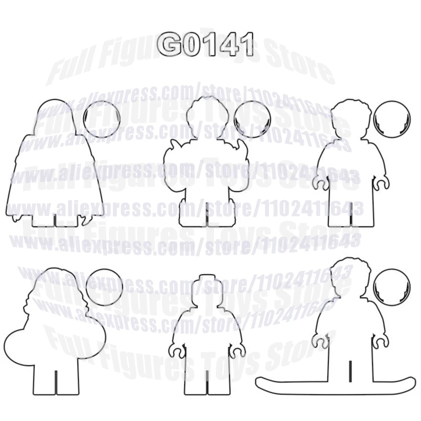 Figures Building Blocks Series G0141 GH0307 GH0308 GH0309 GH0310 GH0311 GH0312 DIY Toys
Figures Building Blocks Series G0141 GH0307 GH0308 GH0309 GH0310 GH0311 GH0312 DIY Toys
