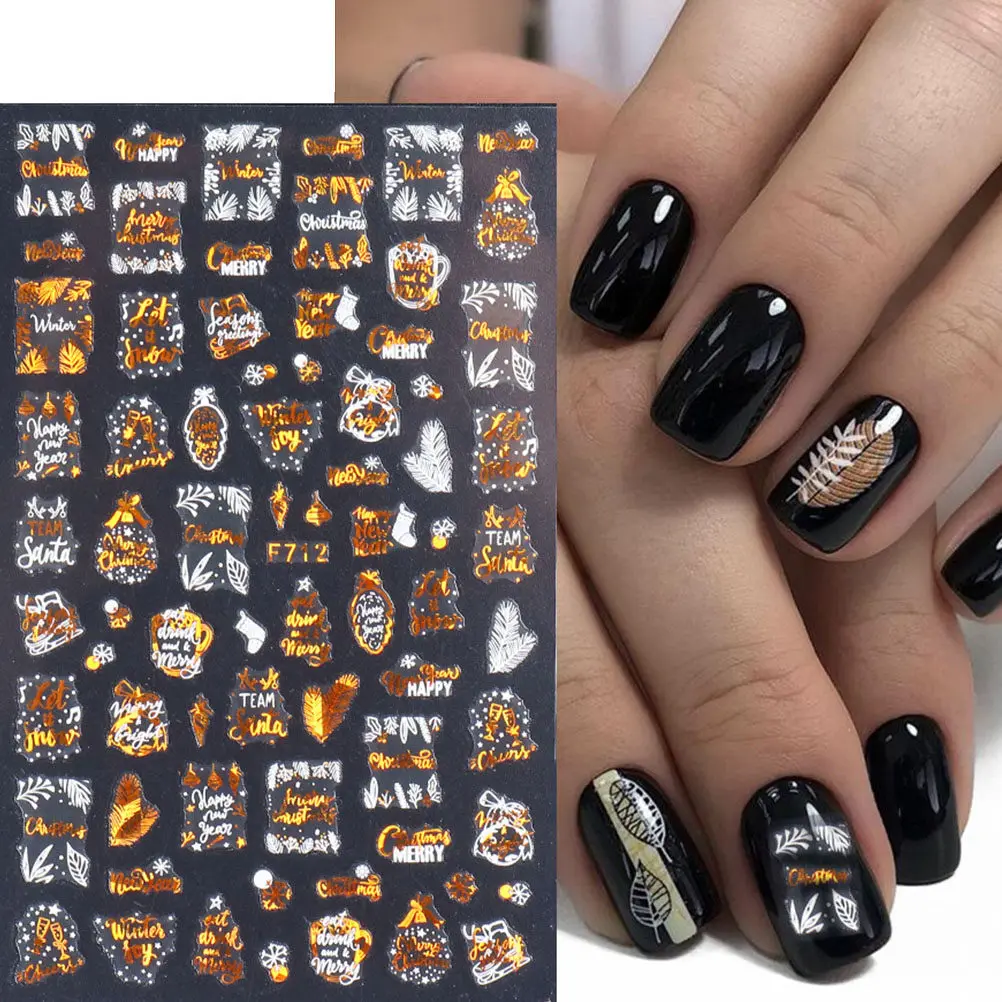 8pcs Nail Stickers Christmas Metal Snowflake Elk DIY Decor Accessory for Woman Long Lasting Practical Durability
8pcs Nail Stickers Christmas Metal Snowflake Elk DIY Decor Accessory for Woman Long Lasting Practical Durability