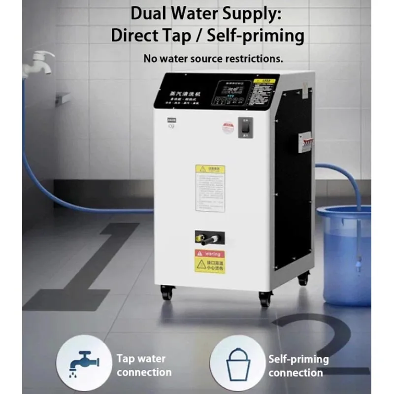 Commercial High Pressure Steam Car Wash Machine High Temperature Steam Cleaner for Car Detailing & Interior Cleaning(customized)
Commercial High Pressure Steam Car Wash Machine High Temperature Steam Cleaner for Car Detailing & Interior Cleaning(customized)