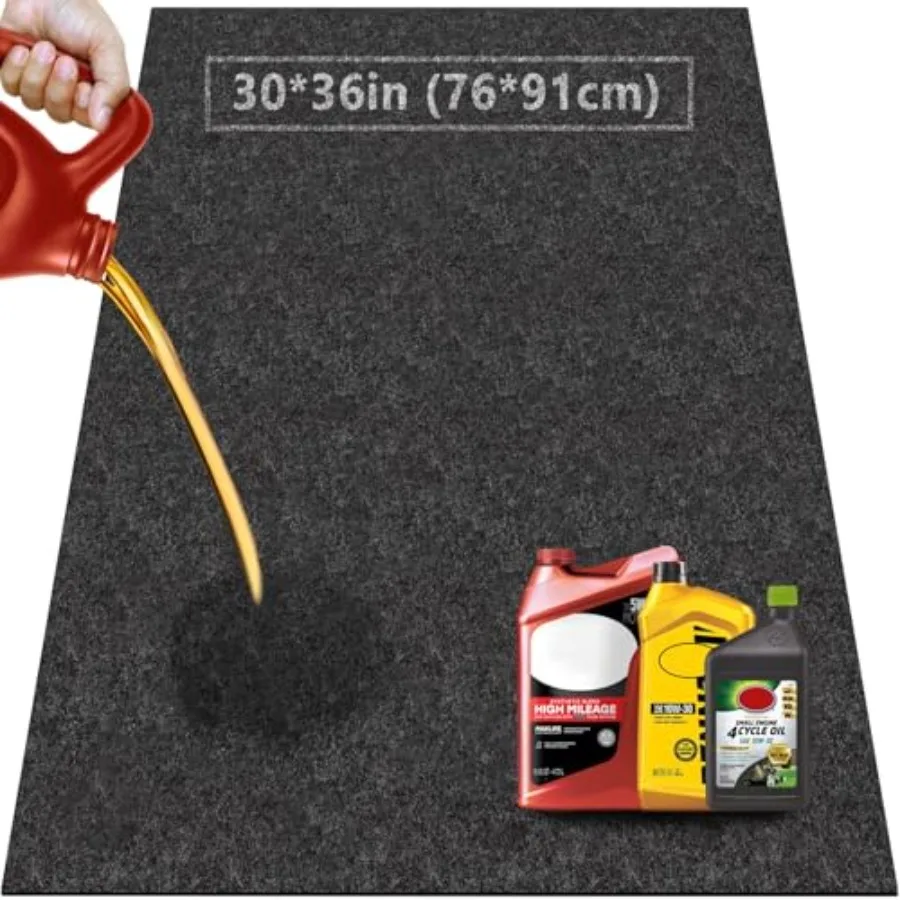 Oil Spill Mat for Garage Floor Under Car - 24x36 Inch Oil Splash Pad, Garage Driveway Oil Drip Mat, Oil Absorbent Mechanic Floo
Oil Spill Mat for Garage Floor Under Car - 24x36 Inch Oil Splash Pad, Garage Driveway Oil Drip Mat, Oil Absorbent Mechanic Floo