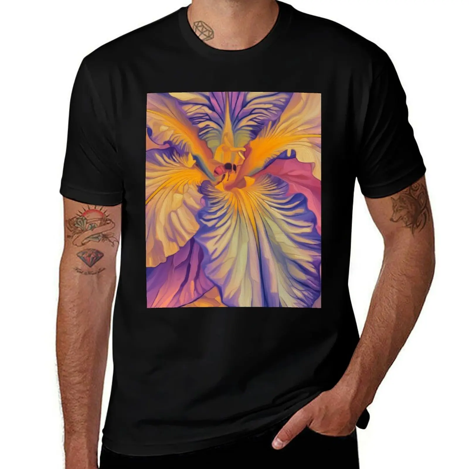 Multicolored Iris w Bee 5 T-Shirt new gifts and t-shirts funny costumes anime mens fashion
Multicolored Iris w Bee 5 T-Shirt new gifts and t-shirts funny costumes anime mens fashion