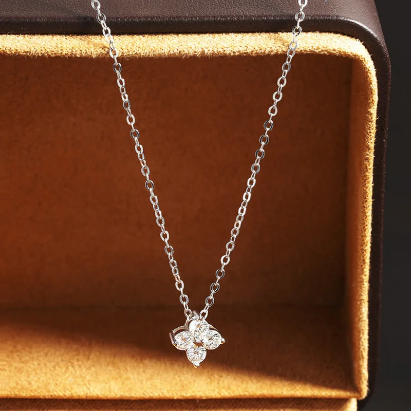 HORRIPAL D VVS1 Moissanite Pandent Necklace for Women GRA Certified 925 sterling Silver Lucky Fashion Dainty Banquet Jewelry
HORRIPAL D VVS1 Moissanite Pandent Necklace for Women GRA Certified 925 sterling Silver Lucky Fashion Dainty Banquet Jewelry
