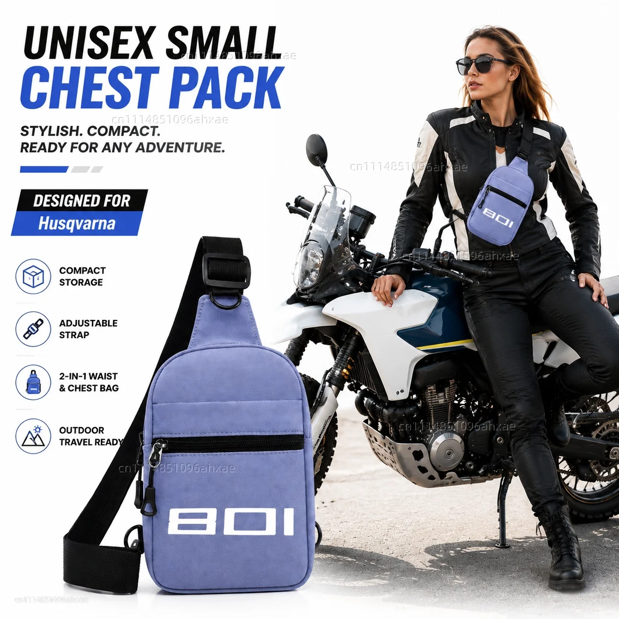 Motorcycle 2In1 Multi-functional Waist Bag Chest Bag Outdoor Travel Bag Phone Pouch For Husqvarna Vitpilen 801 Svartpilen 801
Motorcycle 2In1 Multi-functional Waist Bag Chest Bag Outdoor Travel Bag Phone Pouch For Husqvarna Vitpilen 801 Svartpilen 801