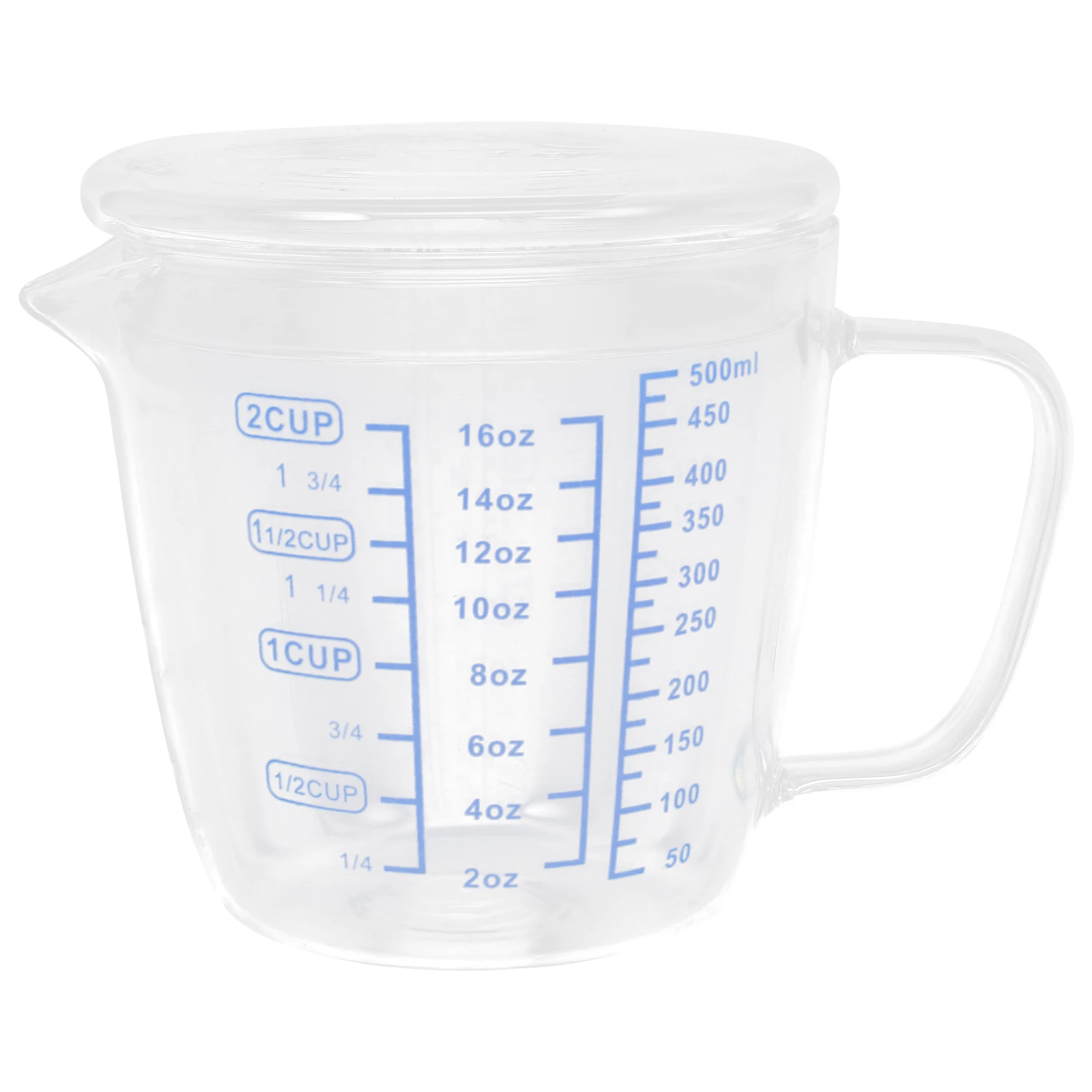 1Pcs Glass Scale Cup 500ml Heat Resistant Milk Measuring Jug Explosion Proof Household Kitchen Coffee Water Container
1Pcs Glass Scale Cup 500ml Heat Resistant Milk Measuring Jug Explosion Proof Household Kitchen Coffee Water Container