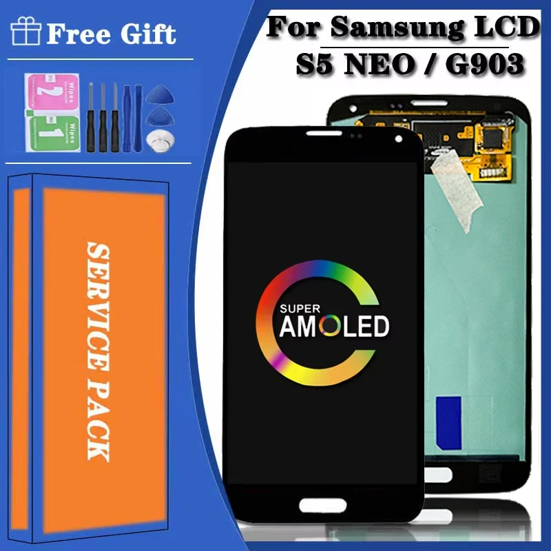 ЖК-дисплей 5,1 дюйма с мелким цветом для samsung S5 NEO SM-G903M G903 G903F G903M, ЖК-дисплей с сенсорным экраном в сборе
ЖК-дисплей 5,1 дюйма с мелким цветом для samsung S5 NEO SM-G903M G903 G903F G903M, ЖК-дисплей с сенсорным экраном в сборе