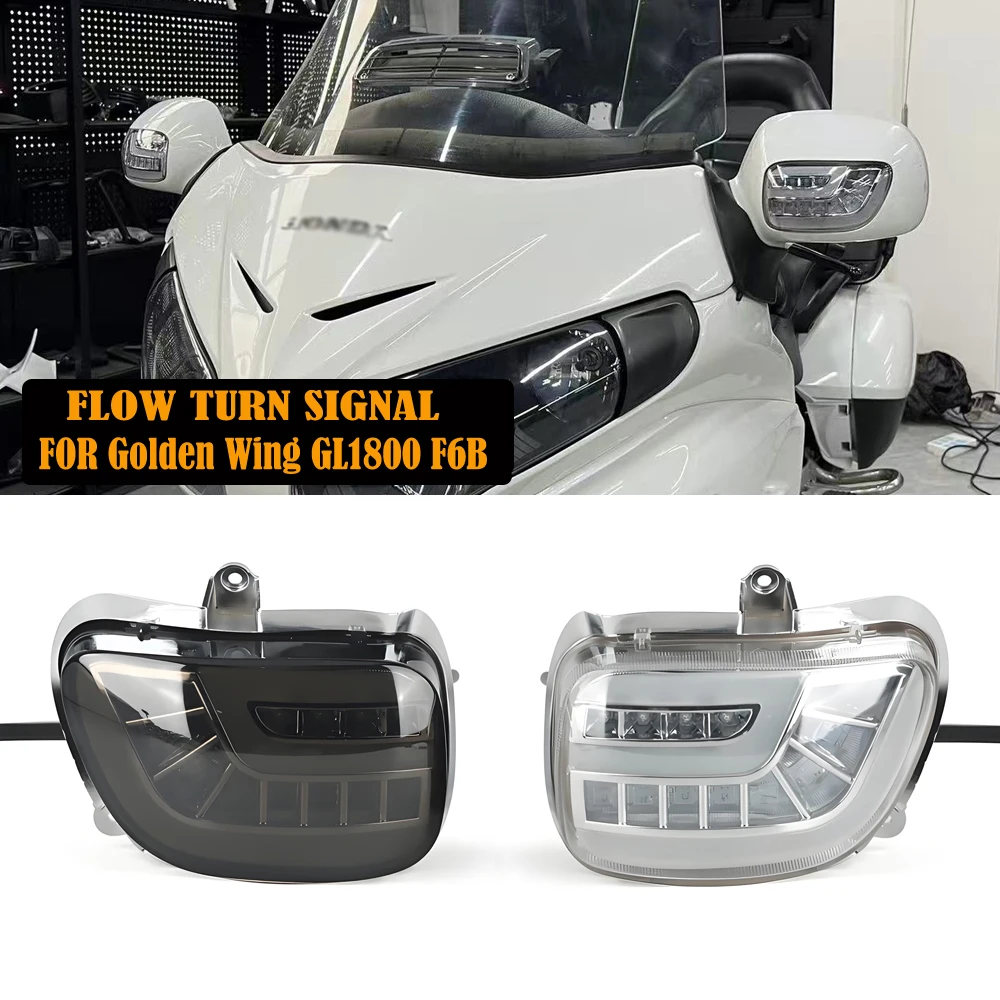 New motorcycle turn signal LED light flow direction accessory suitable FOR GOLDWING GL1800 F6B 2013-2016 GL1800 ABS 2001-2012
New motorcycle turn signal LED light flow direction accessory suitable FOR GOLDWING GL1800 F6B 2013-2016 GL1800 ABS 2001-2012