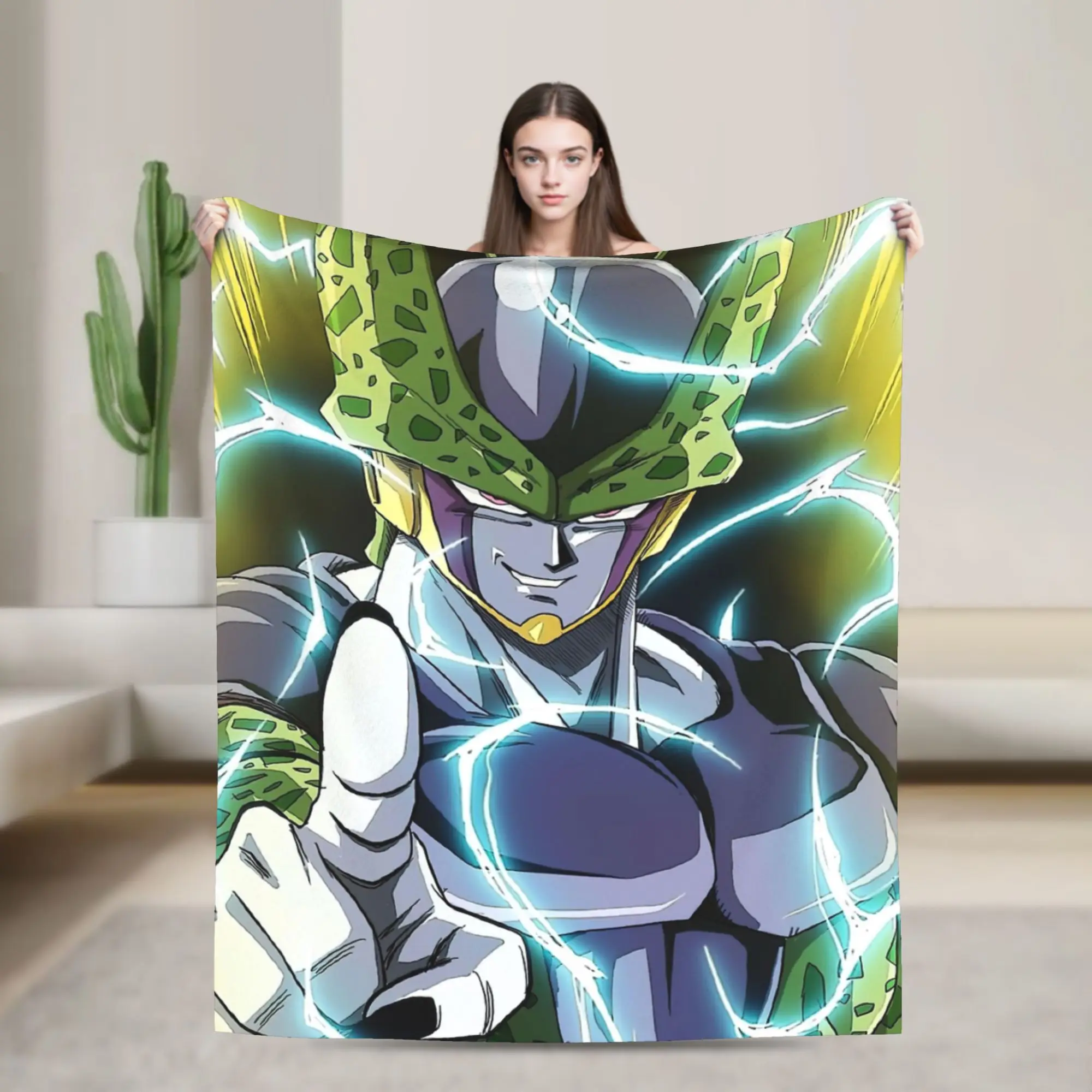 DBZ Cell Knitted Blankets Fuzzy Throw Blanket Home Couch Decoration Soft Warm Bedsprea,
DBZ Cell Knitted Blankets Fuzzy Throw Blanket Home Couch Decoration Soft Warm Bedsprea,
