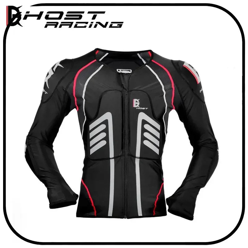 GHOST RACING Long Sleeve Motorcycle Soft Armor Jacket Breathable Anti Impact Body Protector For Motocross Off Road Skiing Riders
GHOST RACING Long Sleeve Motorcycle Soft Armor Jacket Breathable Anti Impact Body Protector For Motocross Off Road Skiing Riders