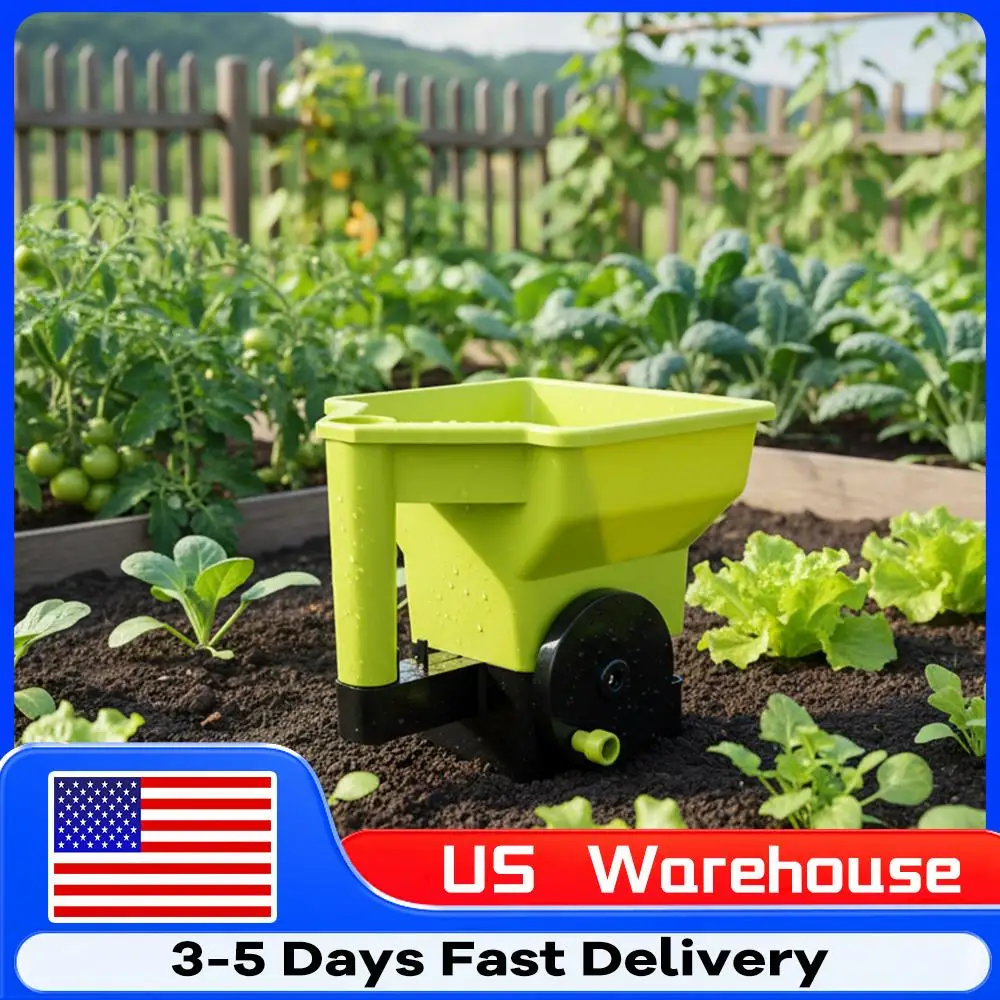 Manual Fertilizer Dispenser with Adjustable Crank Handheld Fertilizer Spreader for Grass Seed/Fertilizer/Ice Melt
Manual Fertilizer Dispenser with Adjustable Crank Handheld Fertilizer Spreader for Grass Seed/Fertilizer/Ice Melt