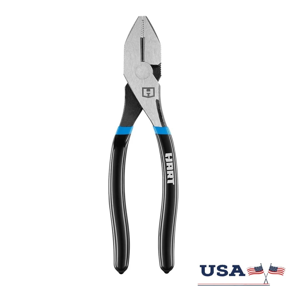 8 Inch High Leverage Linesman Pliers Chrome Vanadium Steel Durable Rust Resistant Non Slip Comfort Grip Heavy Duty Tool Cutting
8 Inch High Leverage Linesman Pliers Chrome Vanadium Steel Durable Rust Resistant Non Slip Comfort Grip Heavy Duty Tool Cutting