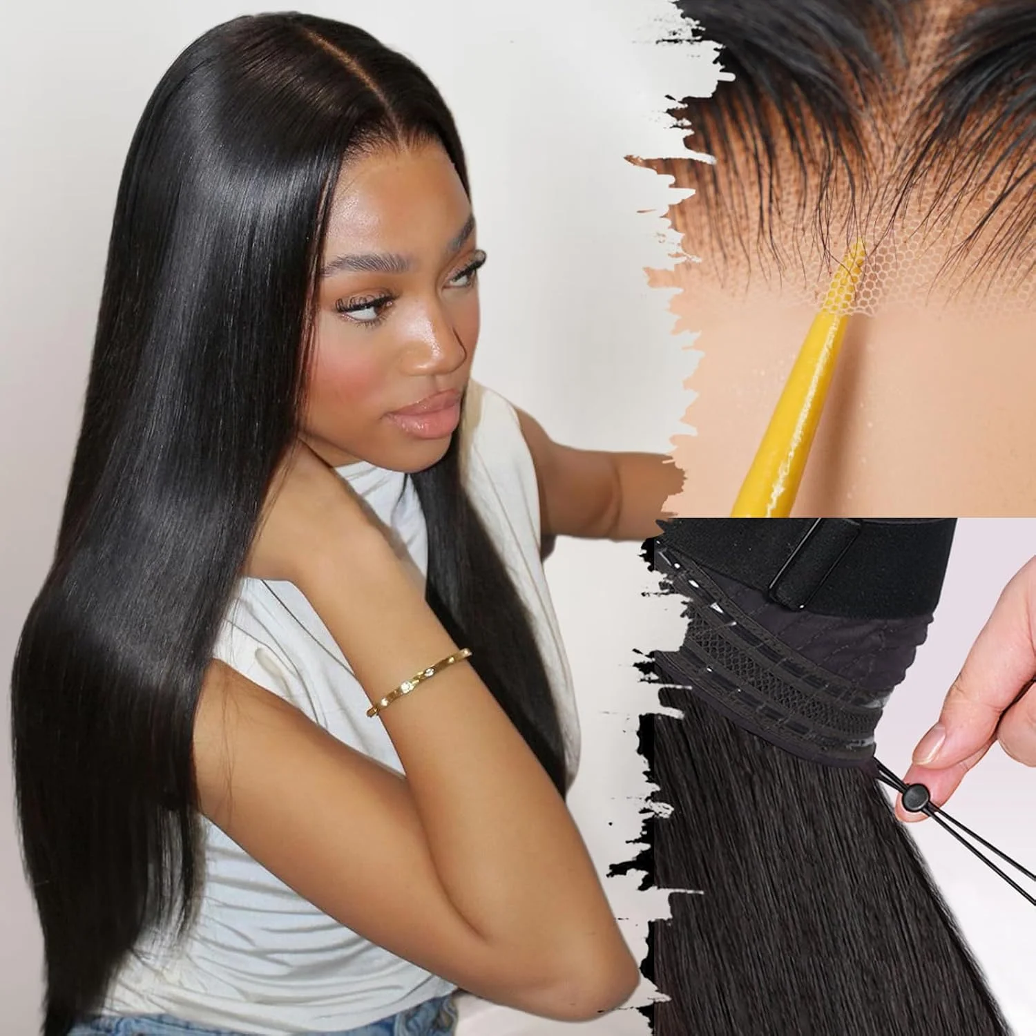 Glueless Straight Wigs for Women Human Hair 6X4 HD Lace Closure Wigs Human Hair Invisible Melt Skin Natural.
Glueless Straight Wigs for Women Human Hair 6X4 HD Lace Closure Wigs Human Hair Invisible Melt Skin Natural.