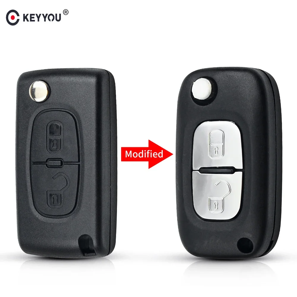 Чехол для дистанционного ключа KEYYOU для Peugeot 206 407 207cc для Citroen C4 2005 C5 2009 2 кнопки HU83 HUA Blade CE0536 модифицированный откидной ключ
Чехол для дистанционного ключа KEYYOU для Peugeot 206 407 207cc для Citroen C4 2005 C5 2009 2 кнопки HU83 HUA Blade CE0536 модифицированный откидной ключ