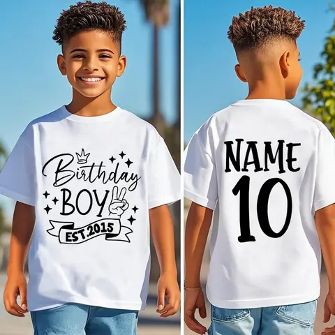 Camisa de cumpleaños para niño, camisa de cumpleaños para 13 niños, ropa para niños de 15 a 18 años, camisa de cumpleaños de 12, 10, 20, 9 a, 13, y 16 años