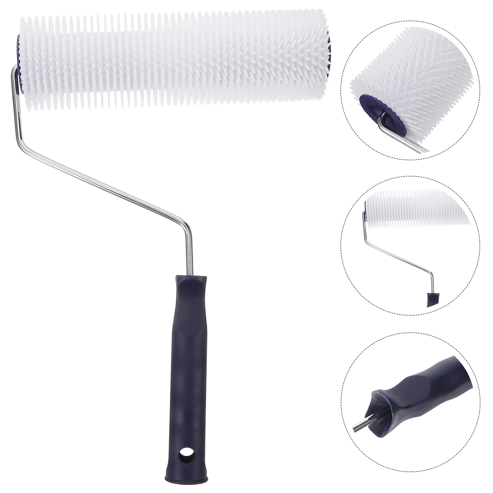 9 Inch Defoaming Roller Bubble Remove Tool Floor Leveling Tools Cement Spike Screed Roller Self Leveling Device D806C
9 Inch Defoaming Roller Bubble Remove Tool Floor Leveling Tools Cement Spike Screed Roller Self Leveling Device D806C