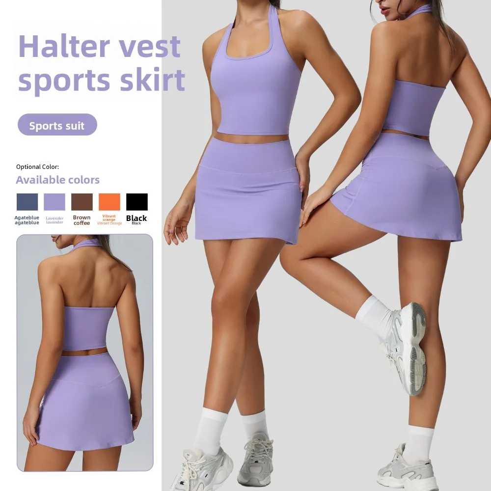 (S-XL)Новый женский комплект из 2 предметов для теннисной юбки с карманами, спортивная одежда для бега на открытом воздухе, плотный костюм для йоги
(S-XL)Новый женский комплект из 2 предметов для теннисной юбки с карманами, спортивная одежда для бега на открытом воздухе, плотный костюм для йоги