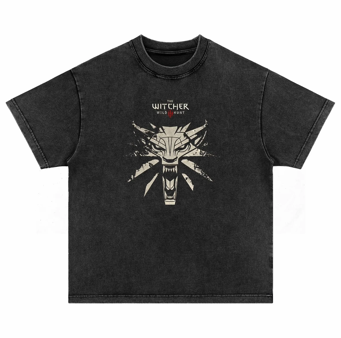 Summer: The Witcher 3: Wild Hunt The White Wolf Geralt The Witcher Distressed Printed Short-sleeved T-shirt Game Merchandise
Summer: The Witcher 3: Wild Hunt The White Wolf Geralt The Witcher Distressed Printed Short-sleeved T-shirt Game Merchandise