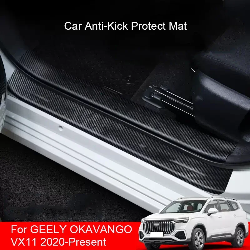 For GEELY OKAVANGO VX11 2020-Present Car B-Pillar Door Anti-Kick Protect Pad Trunk Anti-Dirty Scratch Resistant Auto Accessories
For GEELY OKAVANGO VX11 2020-Present Car B-Pillar Door Anti-Kick Protect Pad Trunk Anti-Dirty Scratch Resistant Auto Accessories