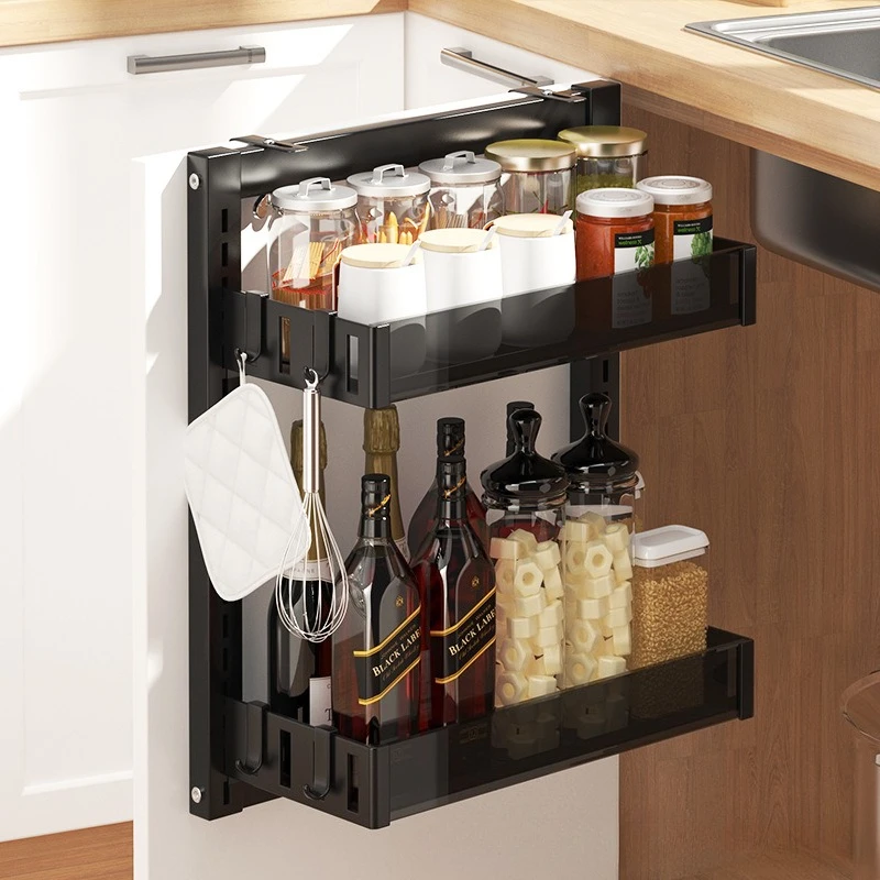 Wall-Mounted Kitchen Shelves with Over-Door Hanging Basket, No-Drill Spice & Bathroom Towel Organizer
Wall-Mounted Kitchen Shelves with Over-Door Hanging Basket, No-Drill Spice & Bathroom Towel Organizer
