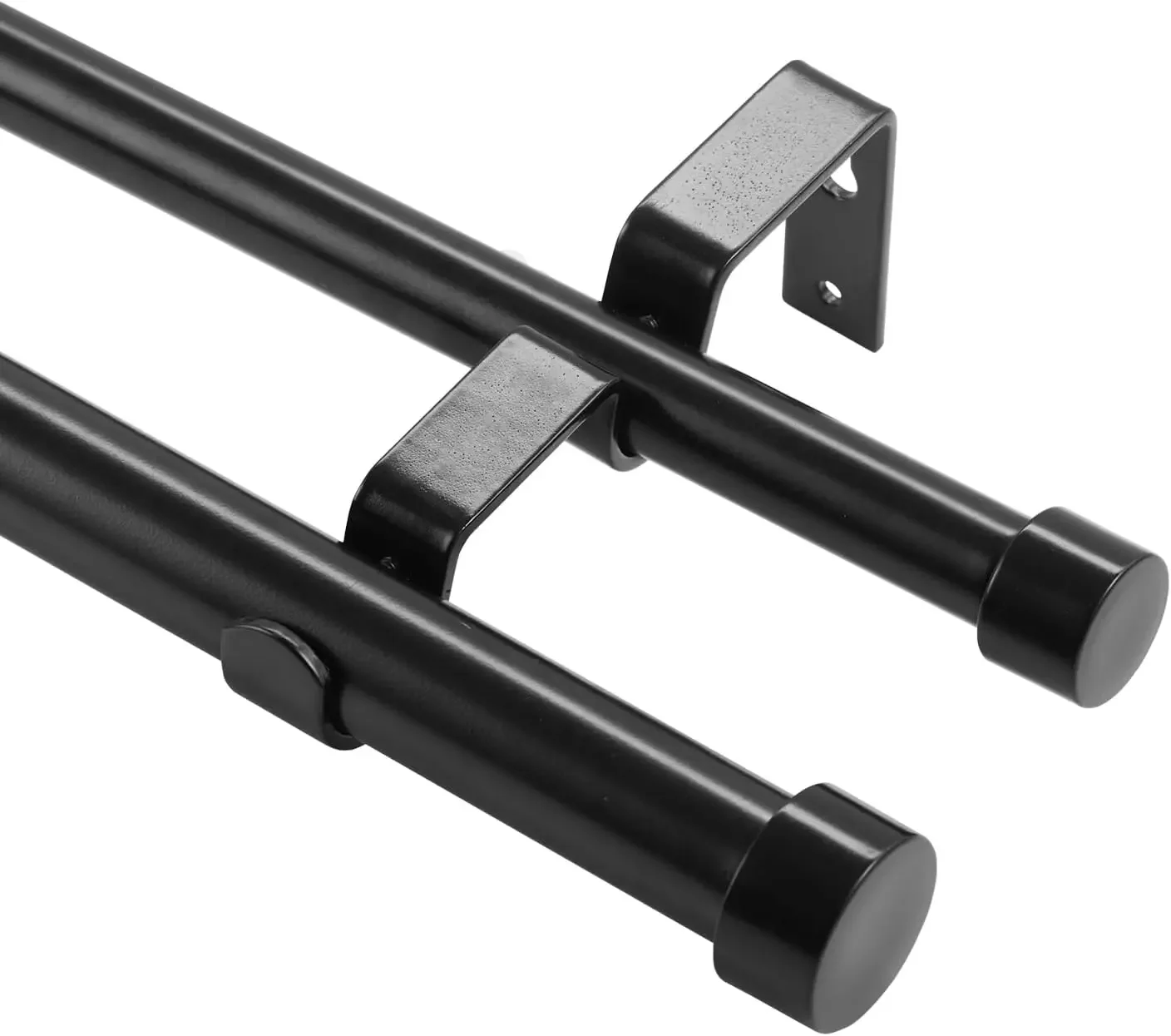 1 Inch Double Curtain Rods 36 to 72 Inches(3-6ft), Drapery Rods for Windows 24 to 68 Inches
1 Inch Double Curtain Rods 36 to 72 Inches(3-6ft), Drapery Rods for Windows 24 to 68 Inches