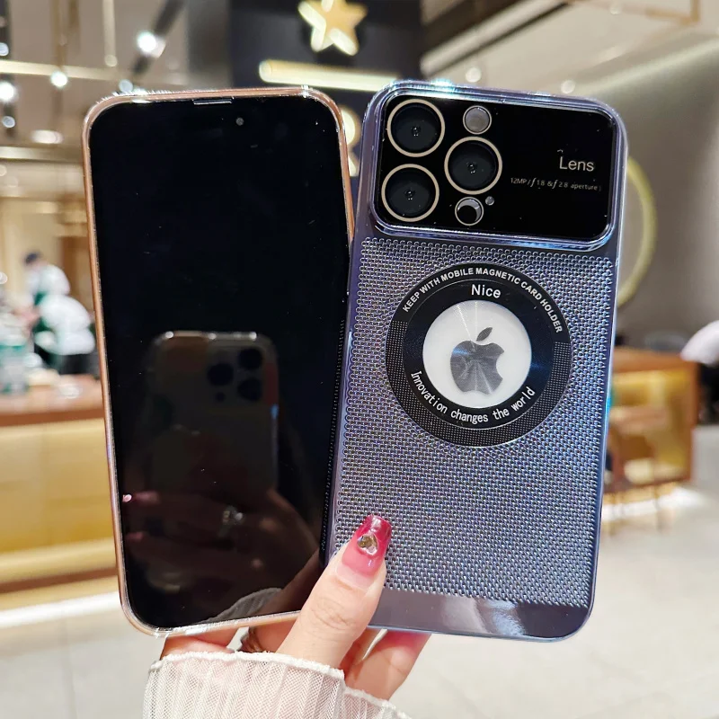 Magnetic for iPhone 16 Pro Max Case,Compatible with MagSafe,Electroplated Heat Dissipation Breathable,Auto Focus Camera Lens
Magnetic for iPhone 16 Pro Max Case,Compatible with MagSafe,Electroplated Heat Dissipation Breathable,Auto Focus Camera Lens