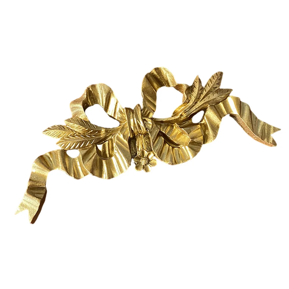 Gold Bows Decoration Resin Craft Home nament Bowknot Adornment Retro Desktop Tabletop Small Golden Creative Artistic Fashionable
Gold Bows Decoration Resin Craft Home nament Bowknot Adornment Retro Desktop Tabletop Small Golden Creative Artistic Fashionable