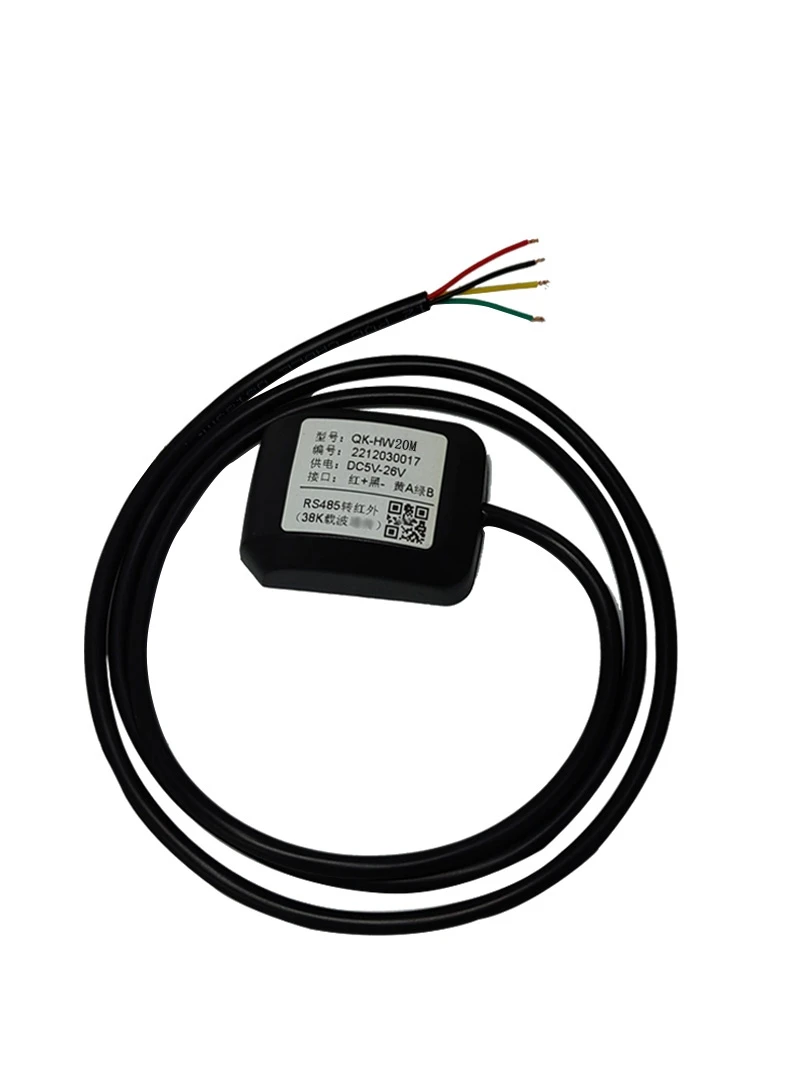 Инфракрасный измерительный прибор QKRTU, считыватель DLT645 к Протоколу Modbus DLT698 к инфракрасному датчику Modbus до 485
Инфракрасный измерительный прибор QKRTU, считыватель DLT645 к Протоколу Modbus DLT698 к инфракрасному датчику Modbus до 485