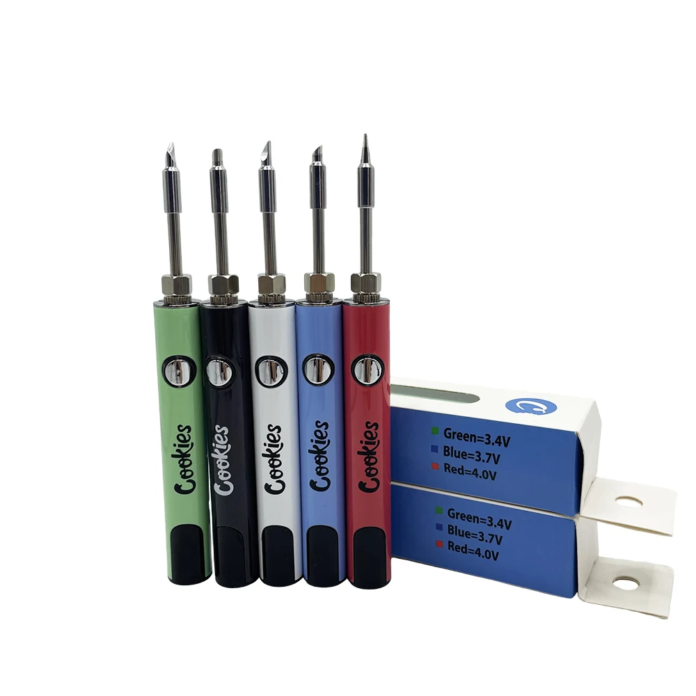 Электрический паяльник для печенья, батарея Preheat VV, 500 мАч, ЖК-дисплей, 510, инструменты для сварки ниток, нагревательная ручка BK
Электрический паяльник для печенья, батарея Preheat VV, 500 мАч, ЖК-дисплей, 510, инструменты для сварки ниток, нагревательная ручка BK