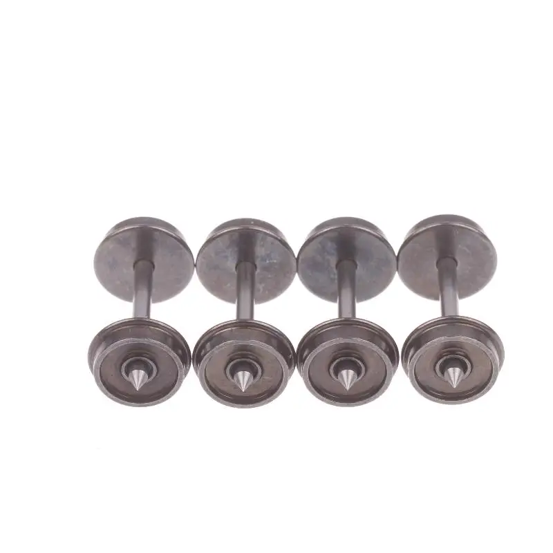 4Pcs Train Model DIY Accessories Evemodel Wheelsets 1:87 HO Scale 33" Metal Wheels For Model Trains Wheelset
4Pcs Train Model DIY Accessories Evemodel Wheelsets 1:87 HO Scale 33" Metal Wheels For Model Trains Wheelset
