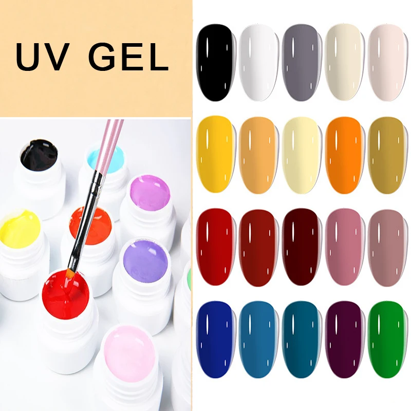 12 Colors Professioanl Nail art Solid Color UV GEL Pure Colorful Nail Gel UV gel set UV Builder Gel
12 Colors Professioanl Nail art Solid Color UV GEL Pure Colorful Nail Gel UV gel set UV Builder Gel