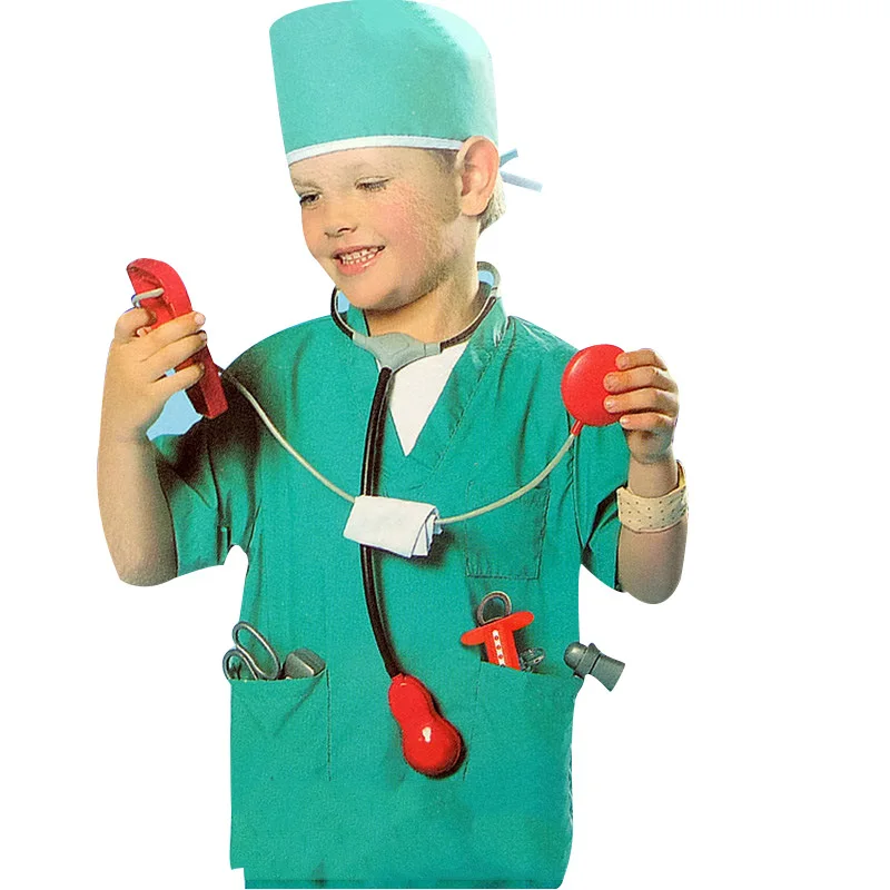 New Halloween Performance Costume Children's Stage Set Blue Simple Surgical Doctor Performance Clothes National Stage Wear
New Halloween Performance Costume Children's Stage Set Blue Simple Surgical Doctor Performance Clothes National Stage Wear