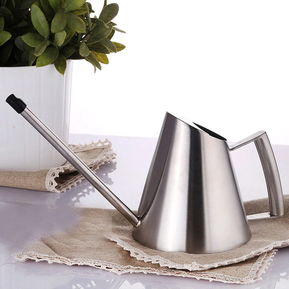 900Ml Watering Can Stainless Steel Long Spout Succulent Watering Device Heavy Duty Polished Finish Ideal for Garden Flowers
900Ml Watering Can Stainless Steel Long Spout Succulent Watering Device Heavy Duty Polished Finish Ideal for Garden Flowers