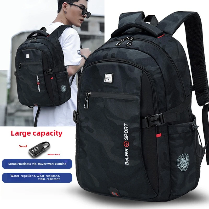 New Oxford Casual Men's Travel Luggage School Backpack Large Capacity Mountaineering Backpack Motorcycle Outdoor Bag For Men
New Oxford Casual Men's Travel Luggage School Backpack Large Capacity Mountaineering Backpack Motorcycle Outdoor Bag For Men