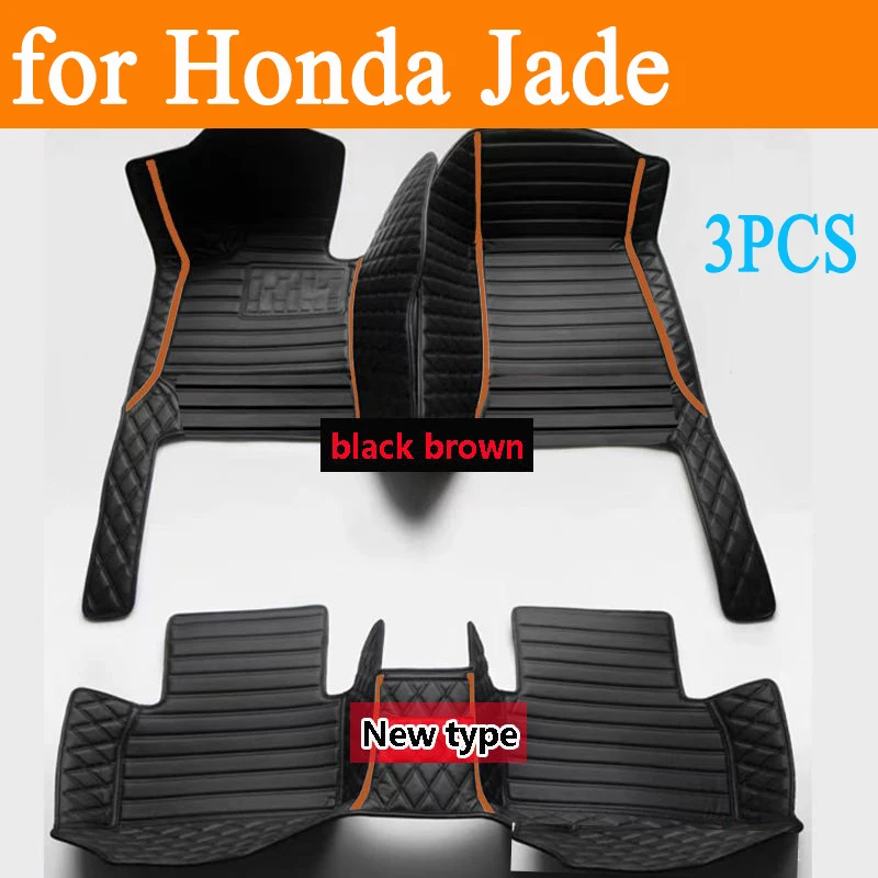 Car Mats For Honda Jade FR4 FR5 2013~2020 Luxury Leather Floor Mat Set Carpet Rug Auto Foot Pads interior parts Car Accessories
Car Mats For Honda Jade FR4 FR5 2013~2020 Luxury Leather Floor Mat Set Carpet Rug Auto Foot Pads interior parts Car Accessories